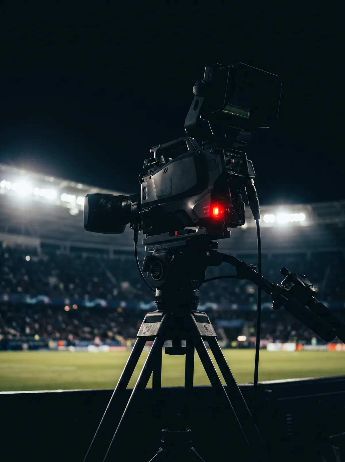 Sideline broadcast camera